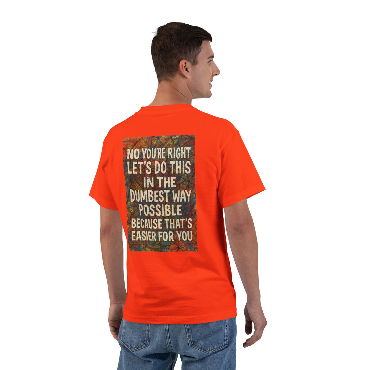 Easier For You Men's Short-Sleeve Crewneck Tee
