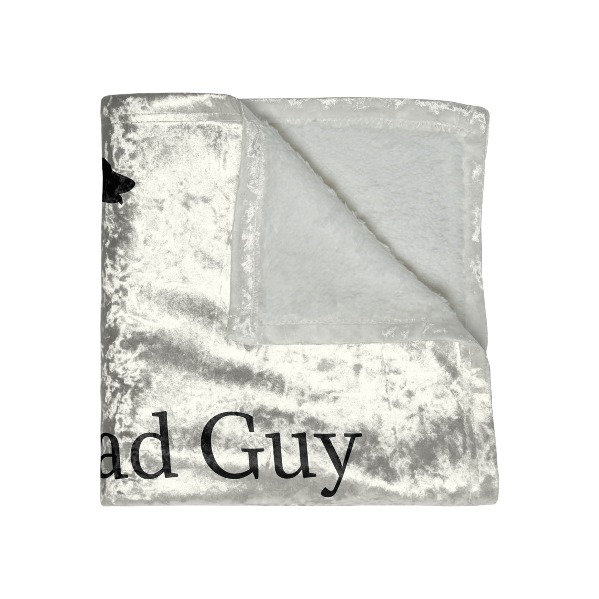 Bad Guy Crushed Velvet Blanket