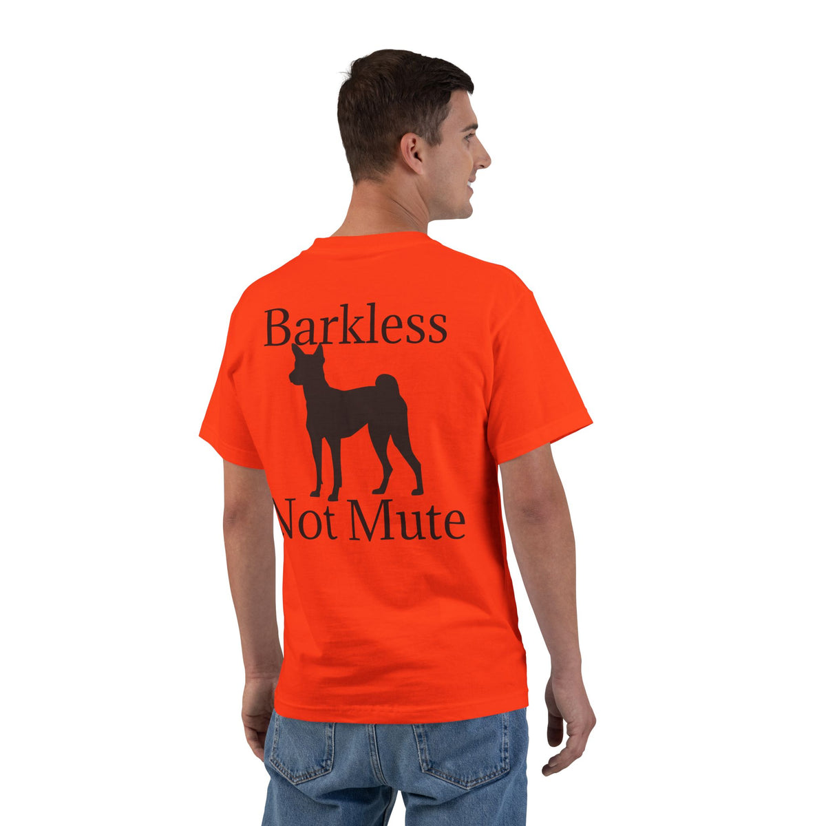 Barkless Not Mute Men's Short-Sleeve Crewneck Tee