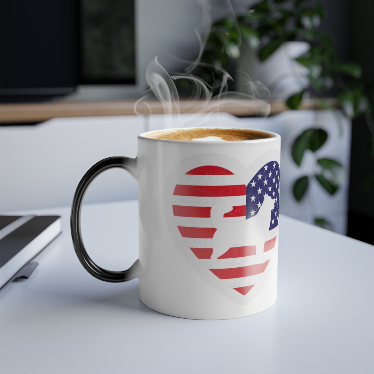 Malamute Flag Color Changing Mug