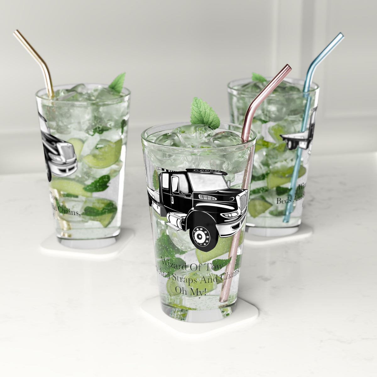 Wizard Of Tow Drinking Glass