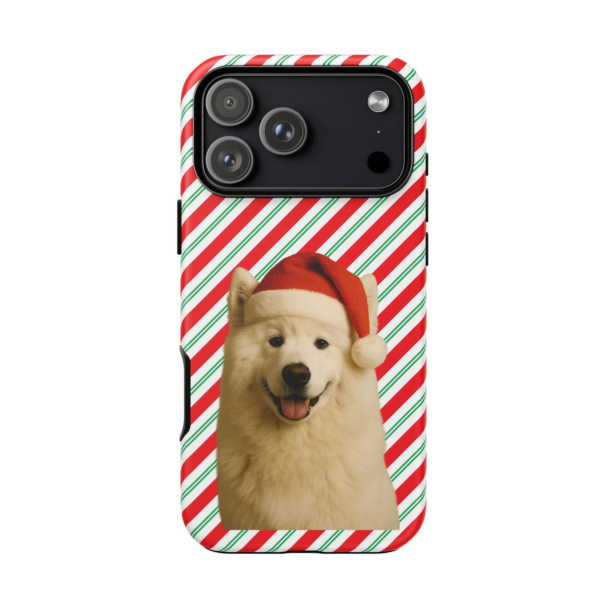 Santa Paws Samoyed iPhone Case