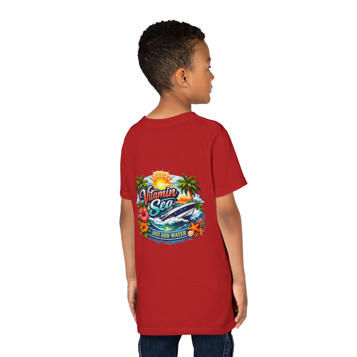 Vitamin Sea Youth Unisex Short Sleeve Crewneck Tee