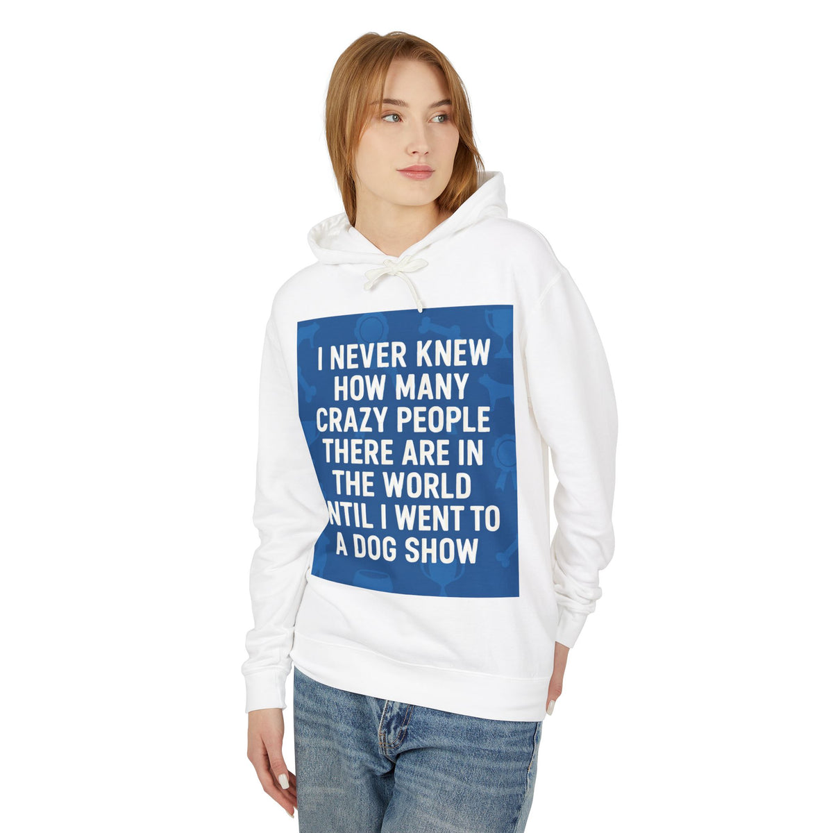 Never Knew Unisex Lightweight Hoodie