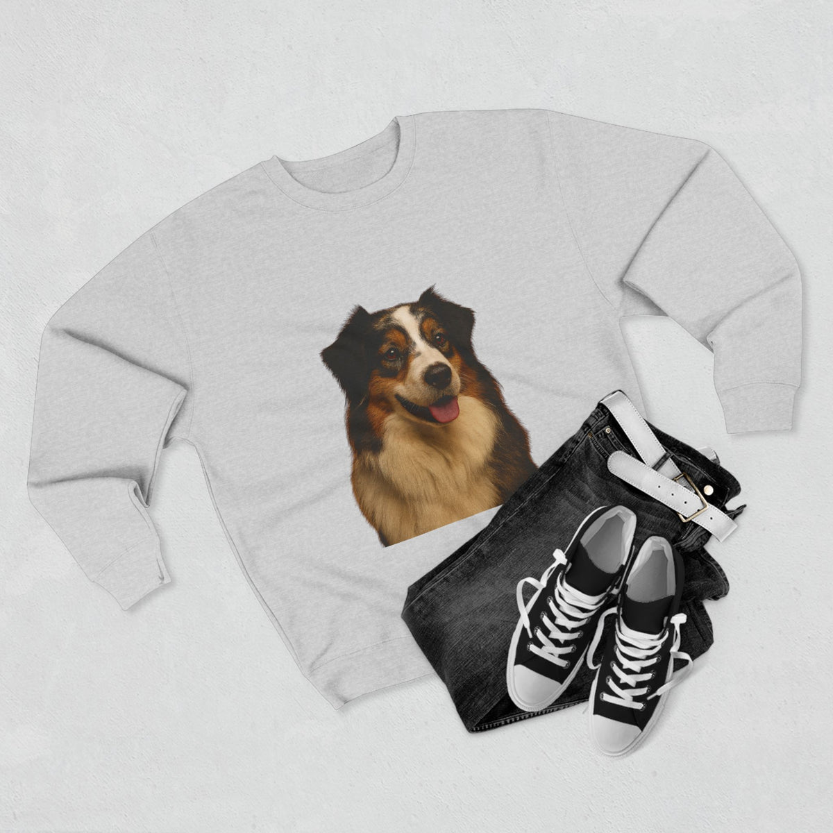 Aussie Head Unisex Crewneck Sweatshirt