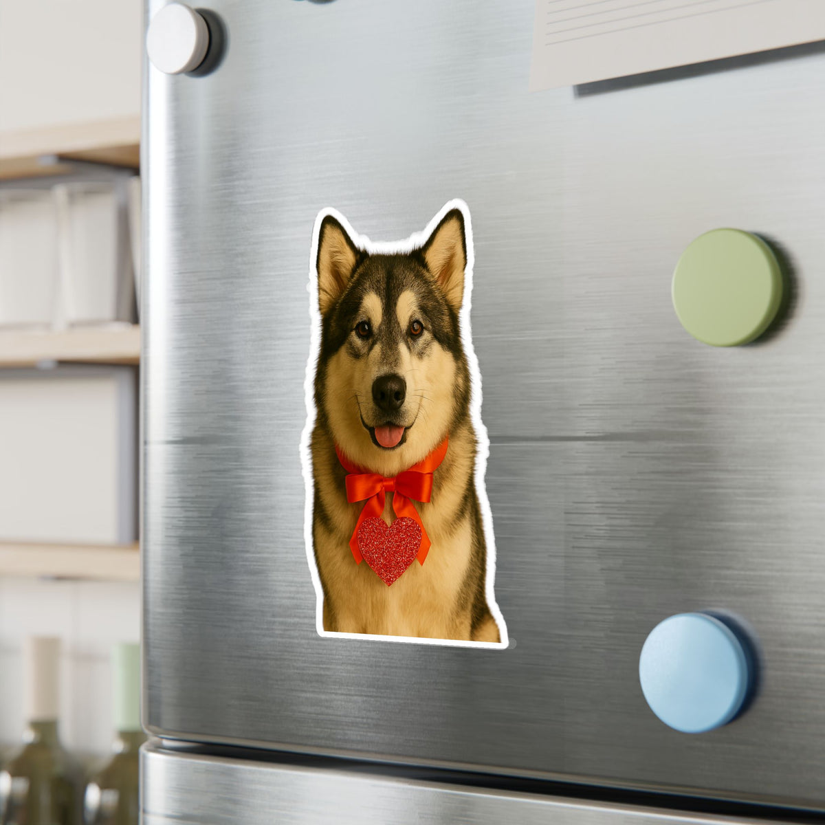 Cupid's Companion Malamute Vinyl Decal
