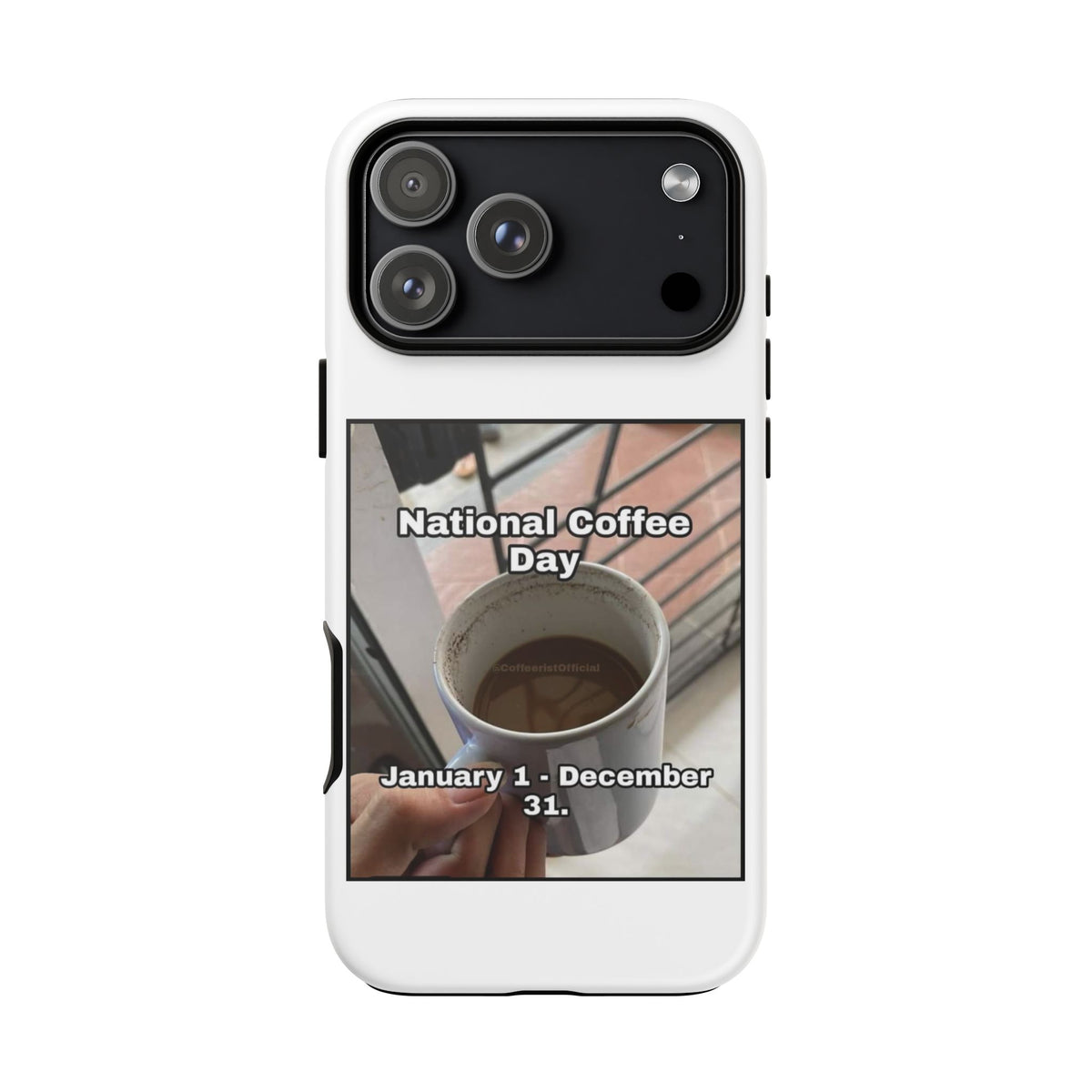 National Coffee Day iPhone Case
