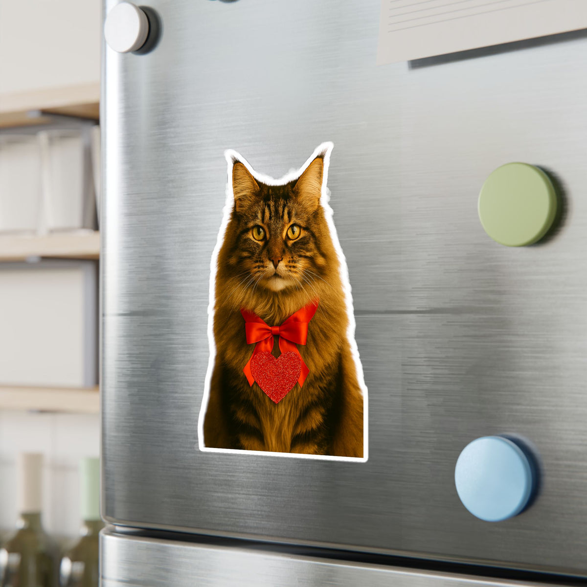 Cupid's Companion Cat Vinyl Decal