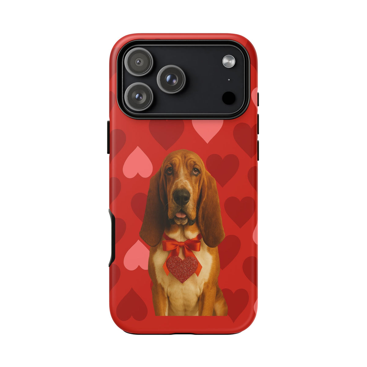 Cupid's Companion Basset iPhone Case