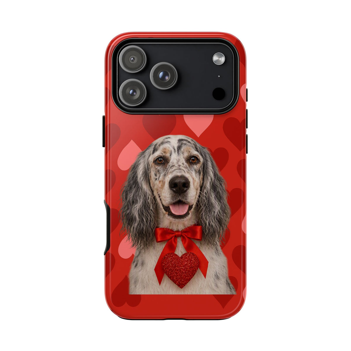 Cupid's Companion English Setter iPhone Case