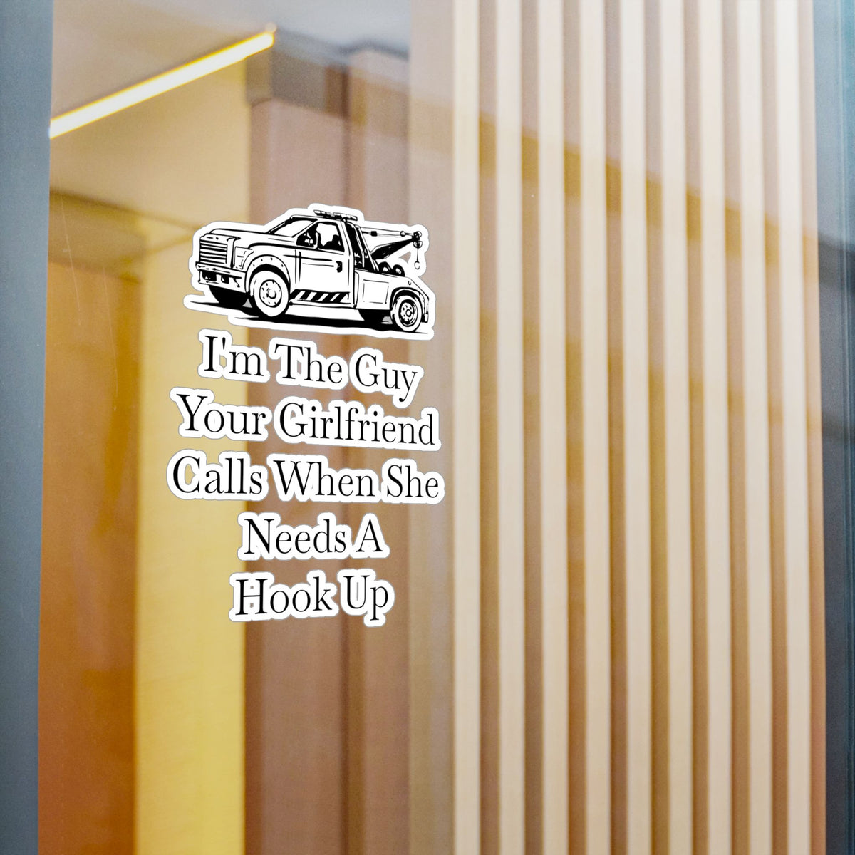 I'm The Guy Vinyl Decal