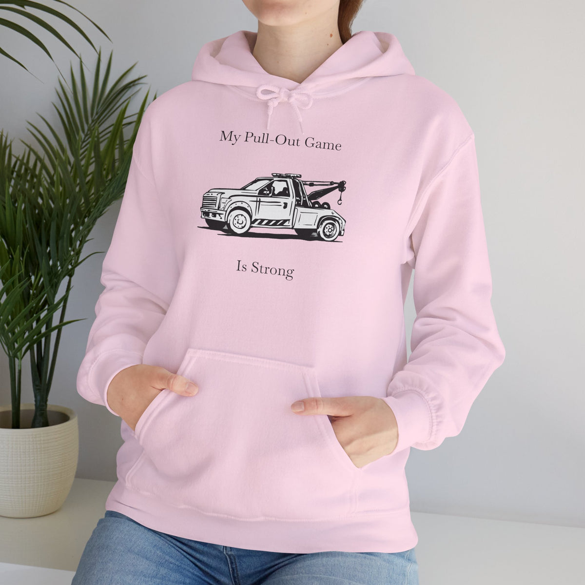 Pull Out Wheel Lift Tow Truck Unisex Hoodie