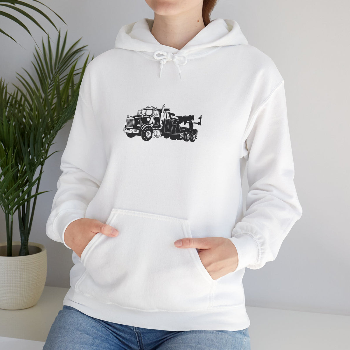 Heavy Tow Truck Unisex Hoodie