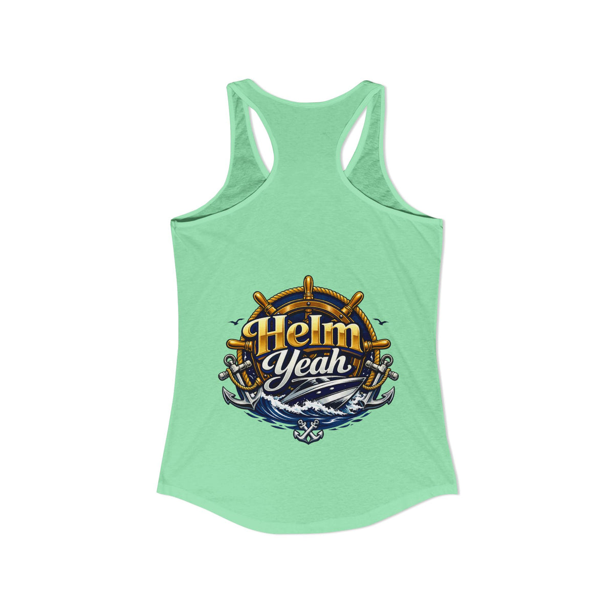 Helm Yeah Women's Racerback Tank