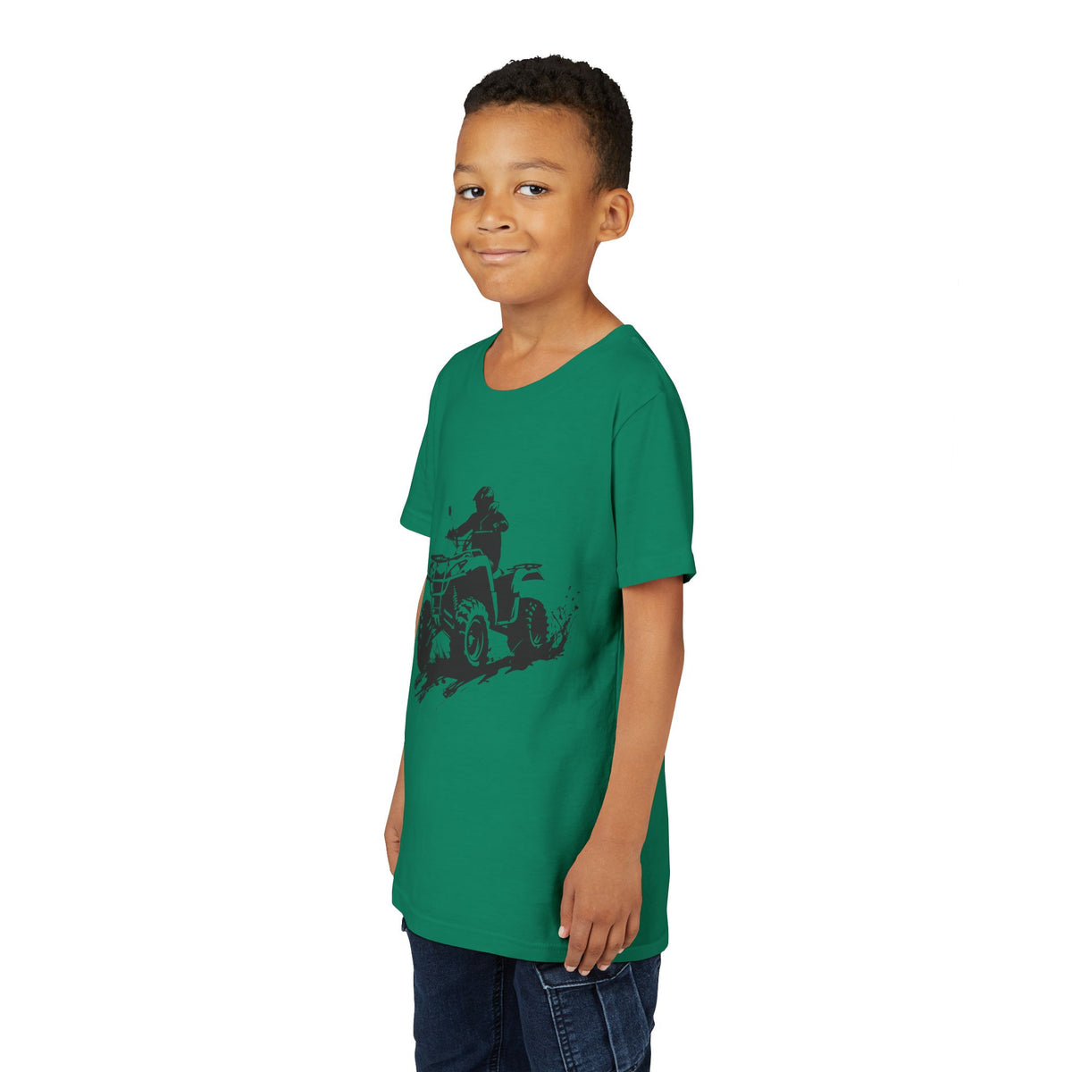 Slingin' Mud Quad Youth Unisex Short Sleeve Crewneck Tee