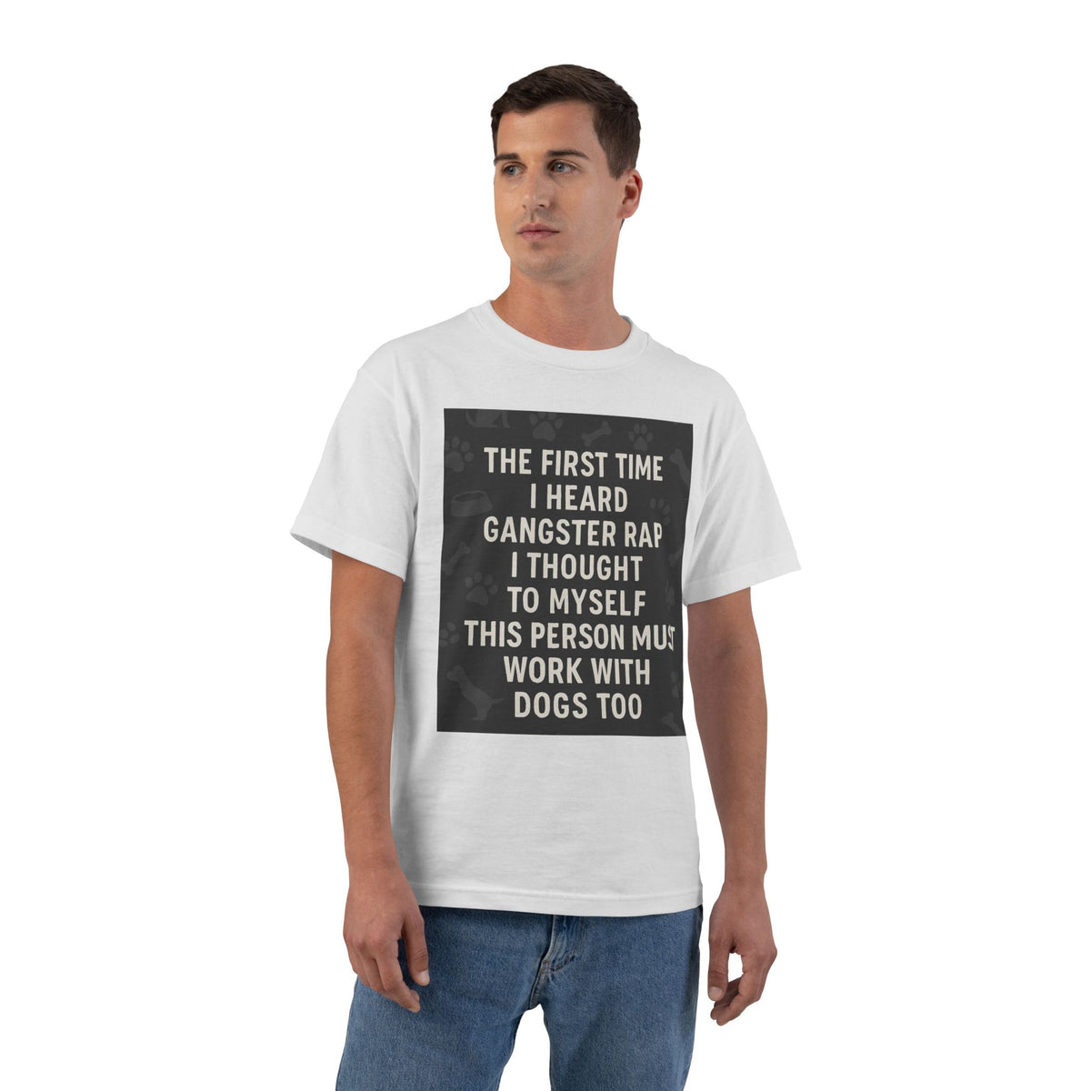 Gangster Rap Men's Short-Sleeve Crewneck Tee