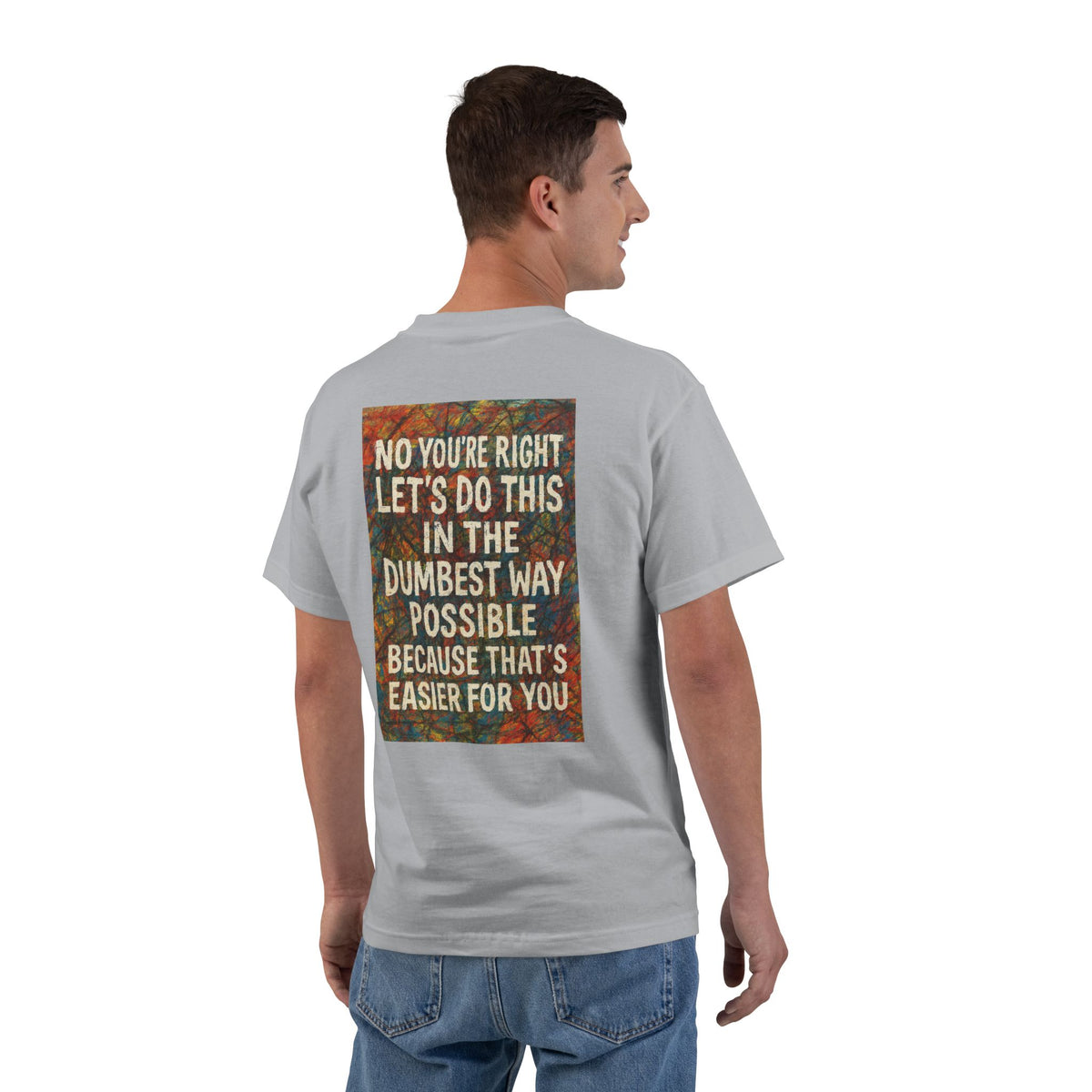 Easier For You Men's Short-Sleeve Crewneck Tee