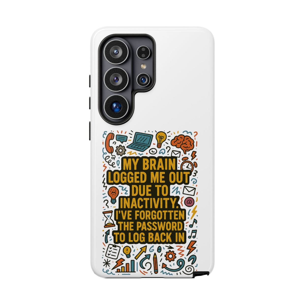 Logged Out Samsung Case