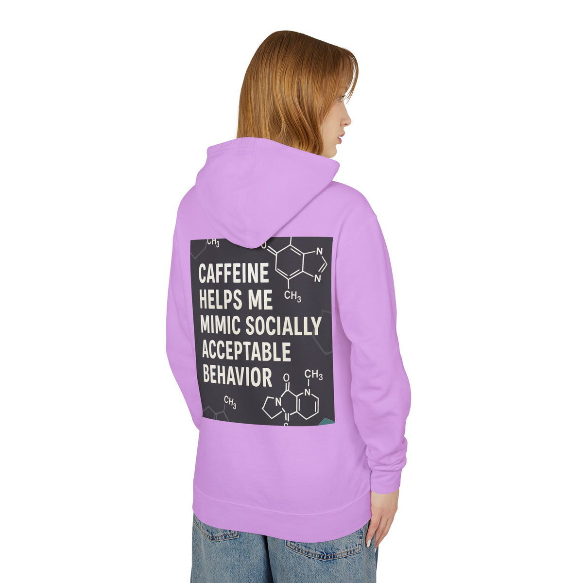 Socially Acceptable Unisex Lightweight Hoodie