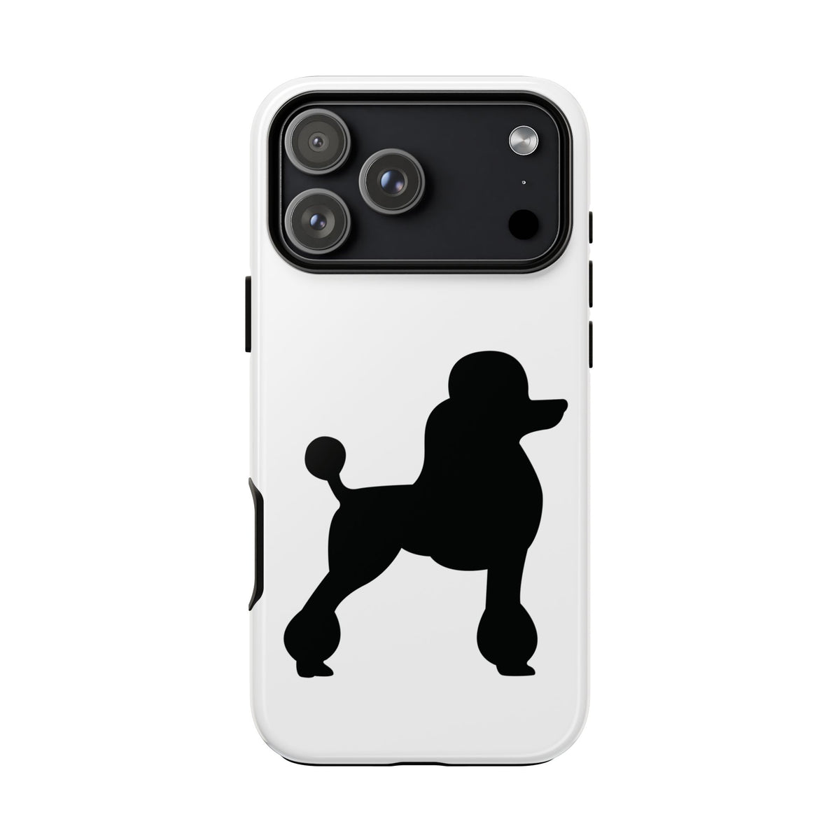 Poodle Silhouette iPhone Case