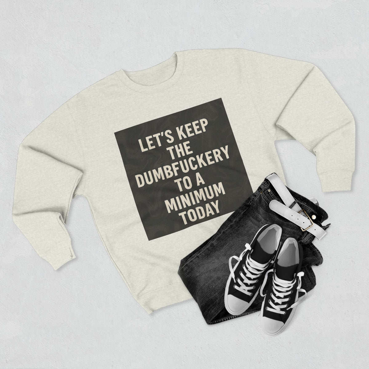 Dumbfuckery Unisex Crewneck Sweatshirt