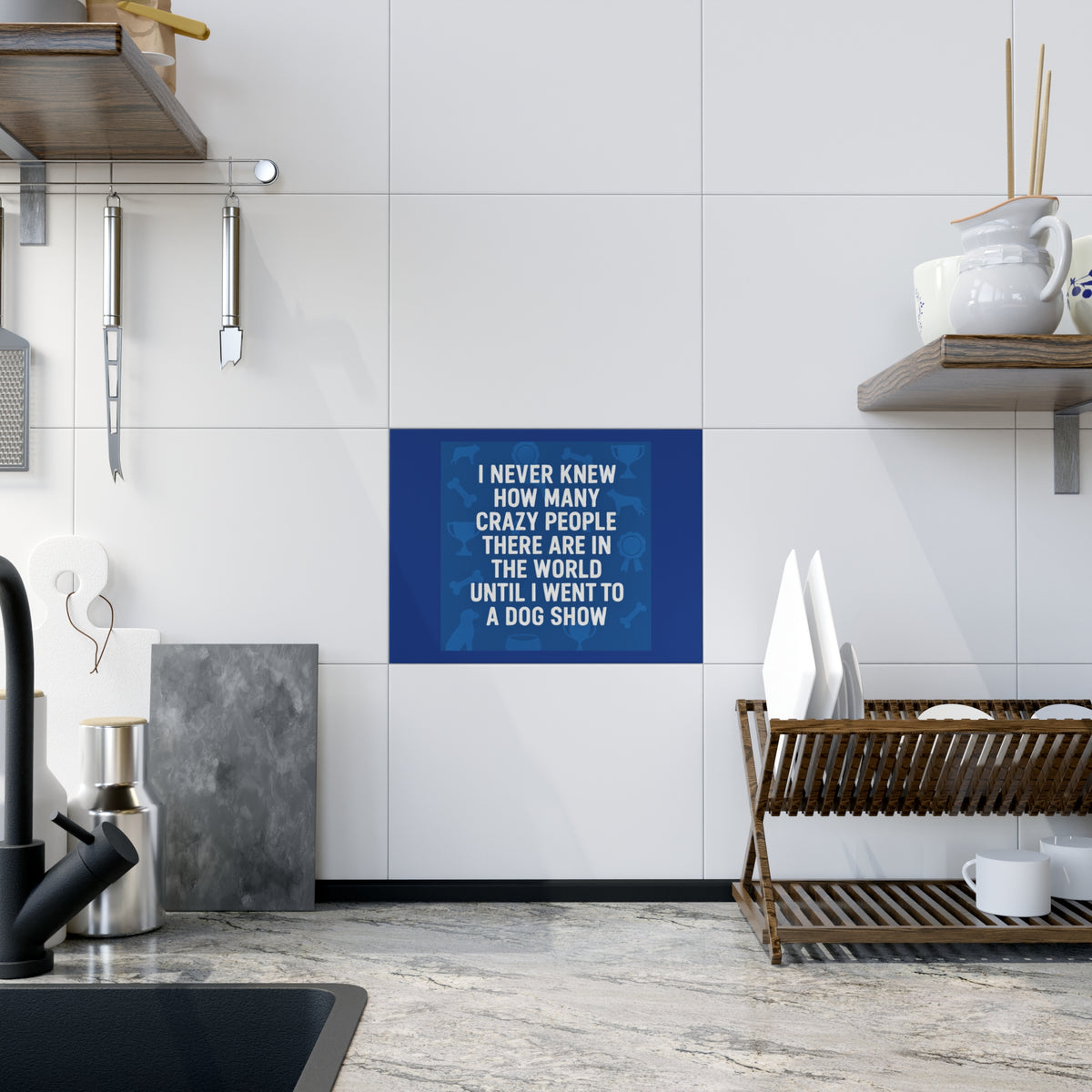 Never Knew Ceramic Photo Tile