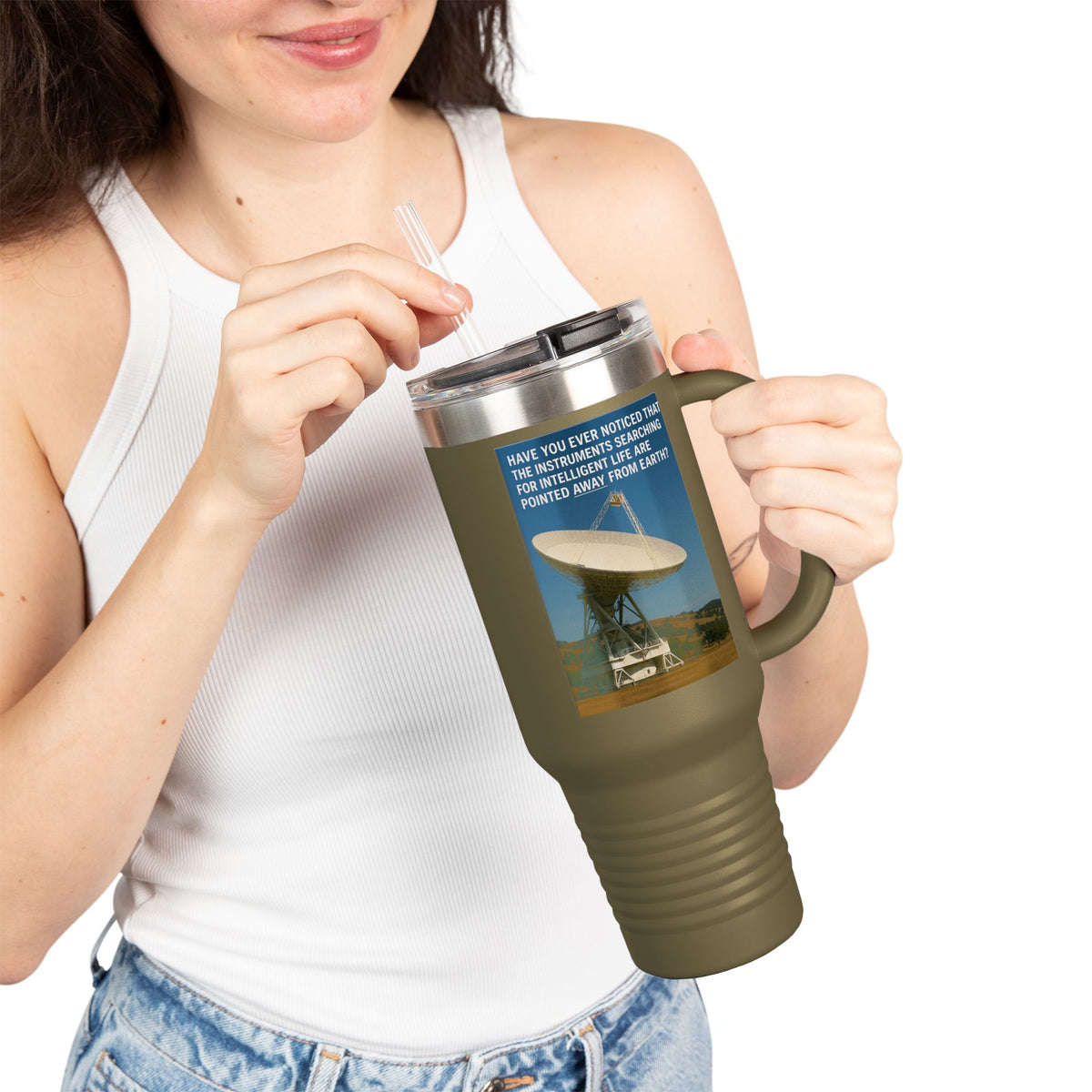 Intelligent Life Insulated Travel Mug