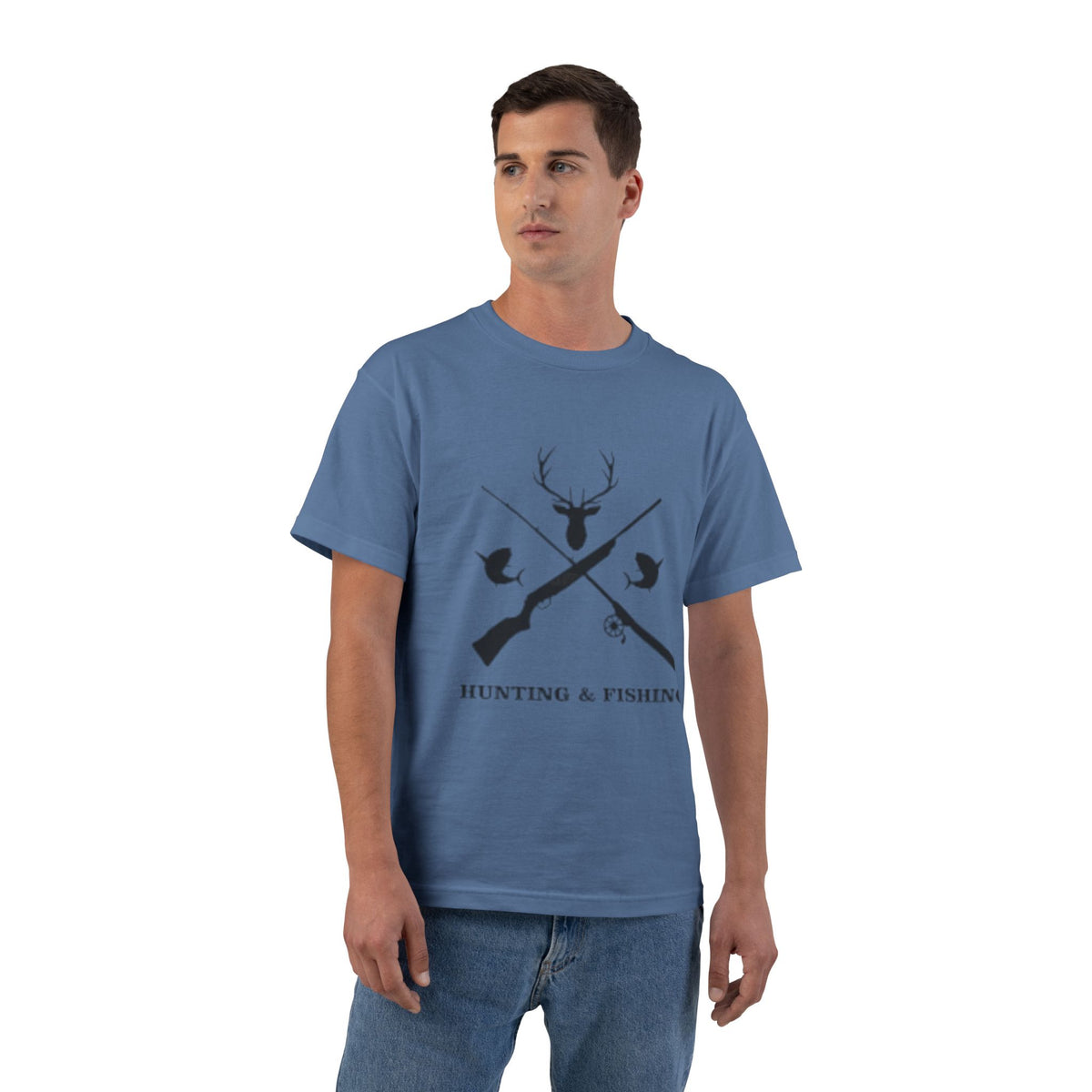Hunting/Fishing Men's Short-Sleeve Crewneck Tee