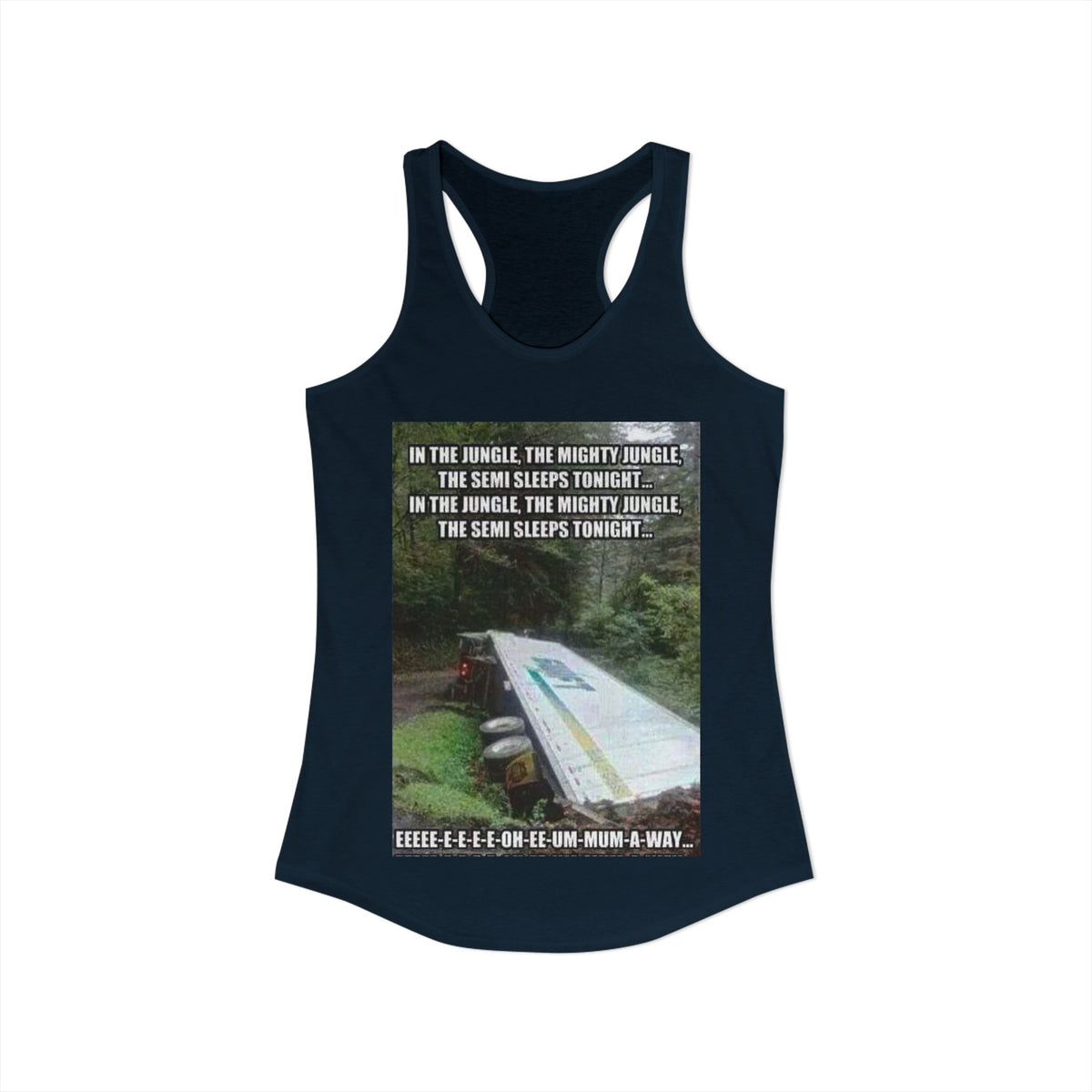 Semi Sleeps Women's Racerback Tank