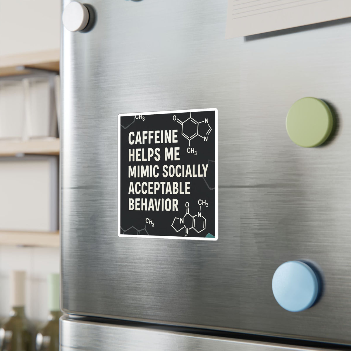 Socially Acceptable Vinyl Decal