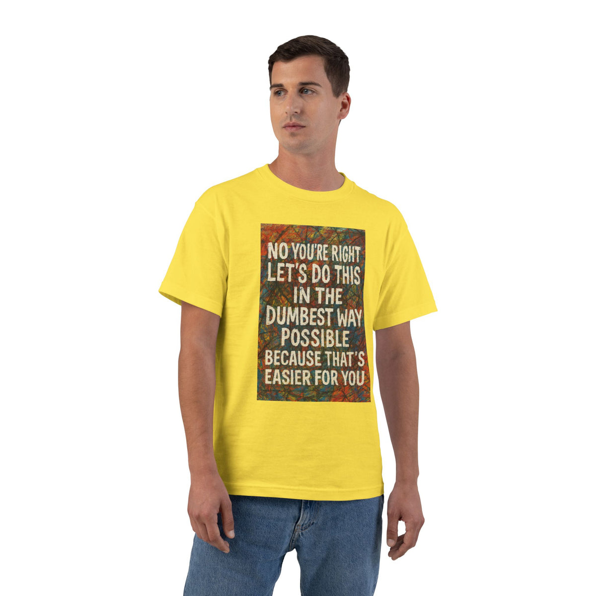 Easier For You Men's Short-Sleeve Crewneck Tee