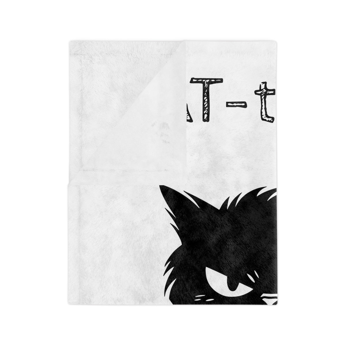 CAT-titude Velveteen Microfiber Blanket