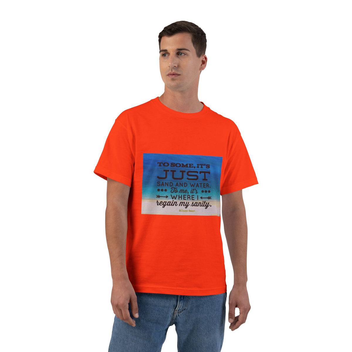 Dr. Beach Men's Short-Sleeve Crewneck Tee