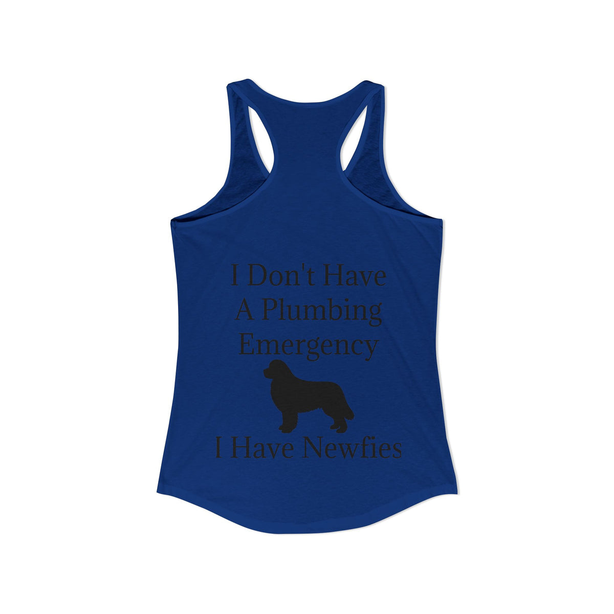 Plumbing Emergency Women's Racerback Tank