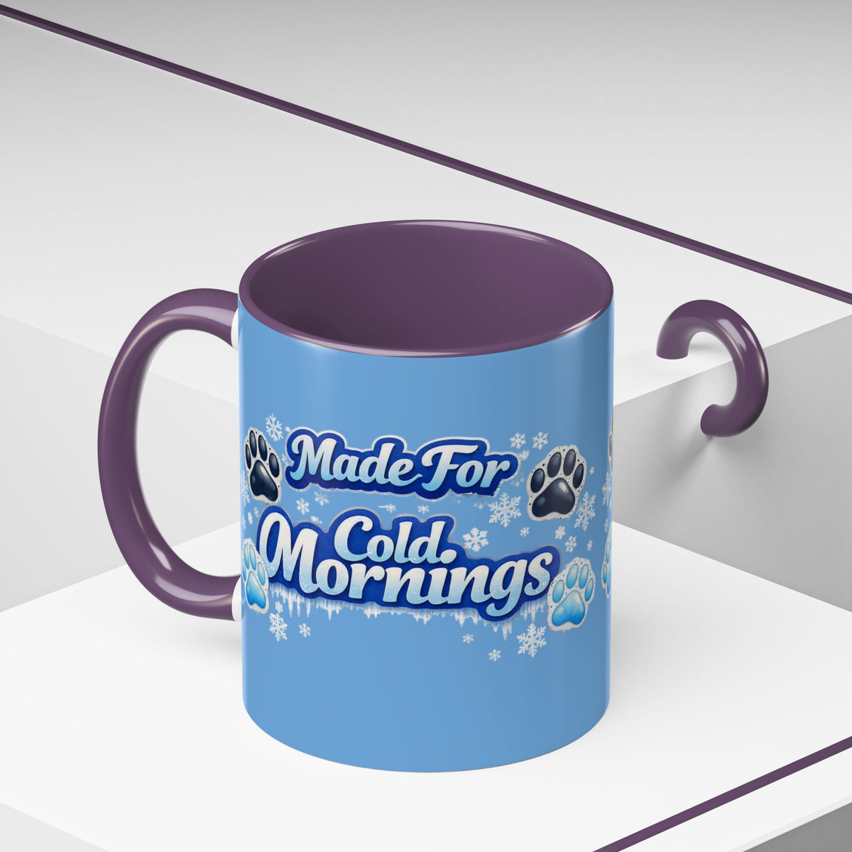 Made For Cold Mornings 2-Tone Coffee Mug