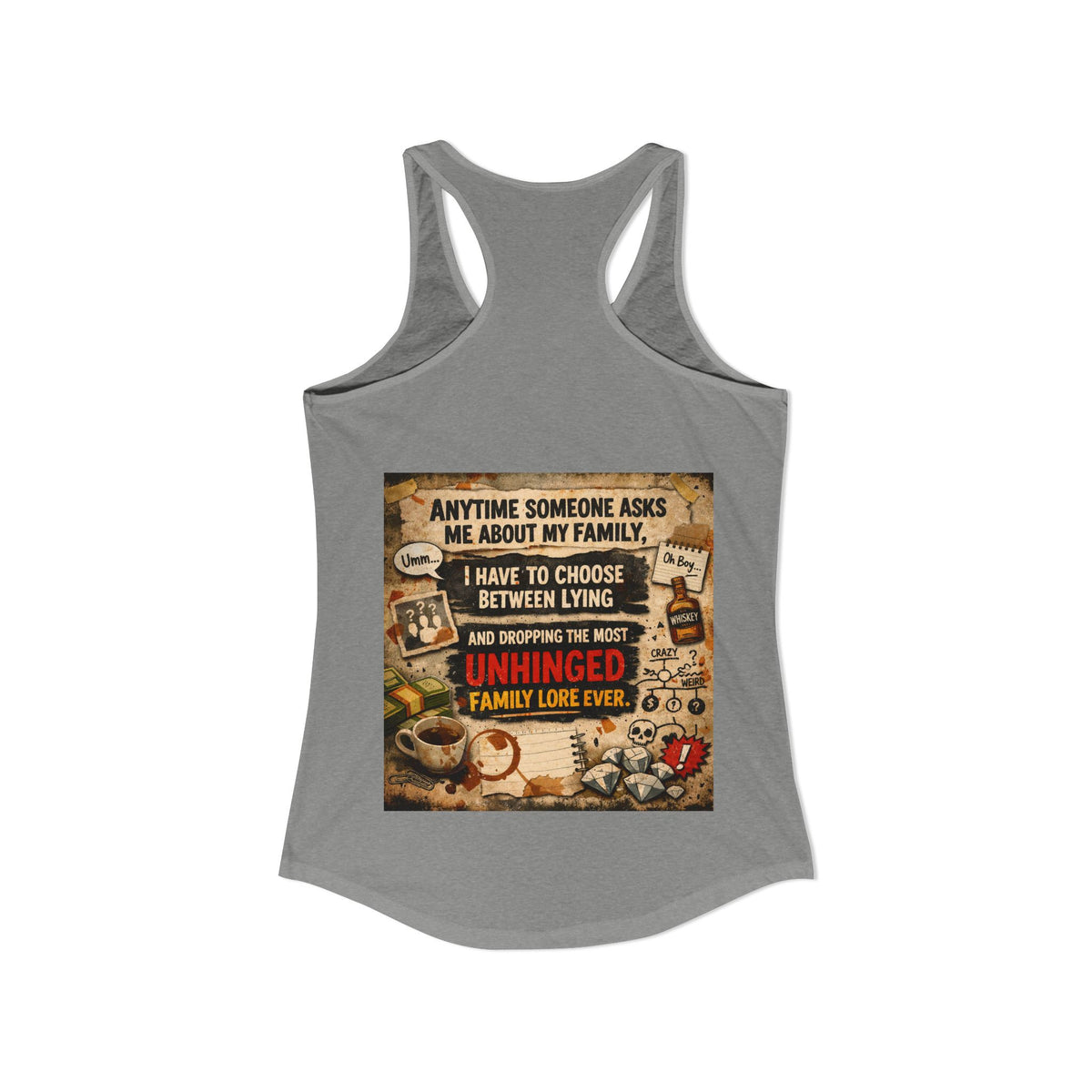 Unhinged Family Women's Racerback Tank