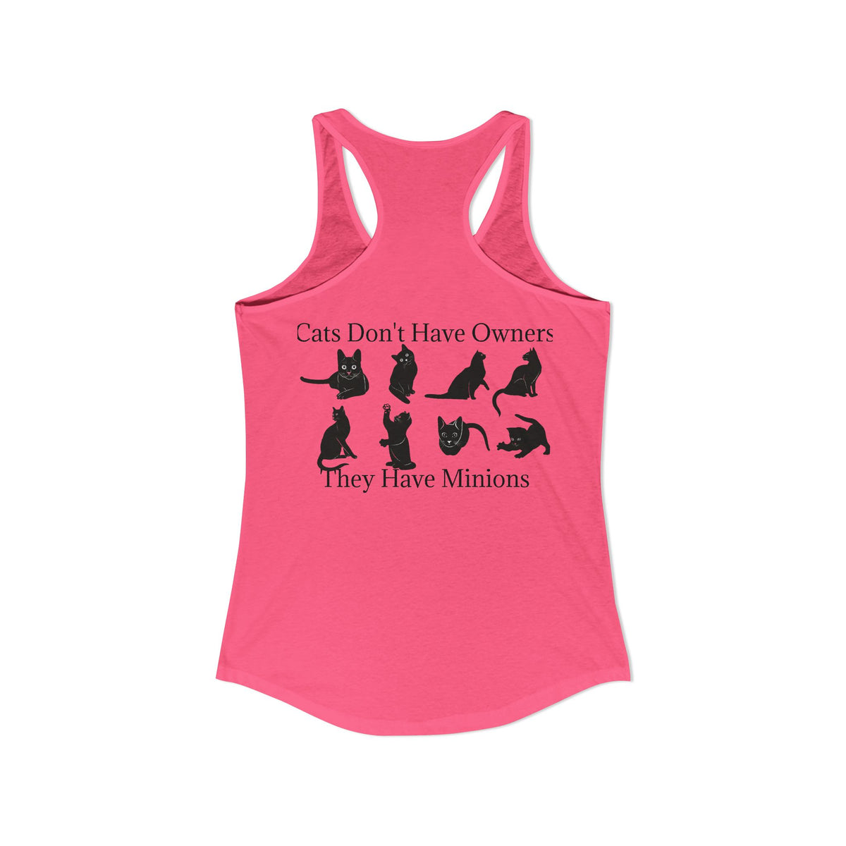 Cat Minions Women's Racerback Tank