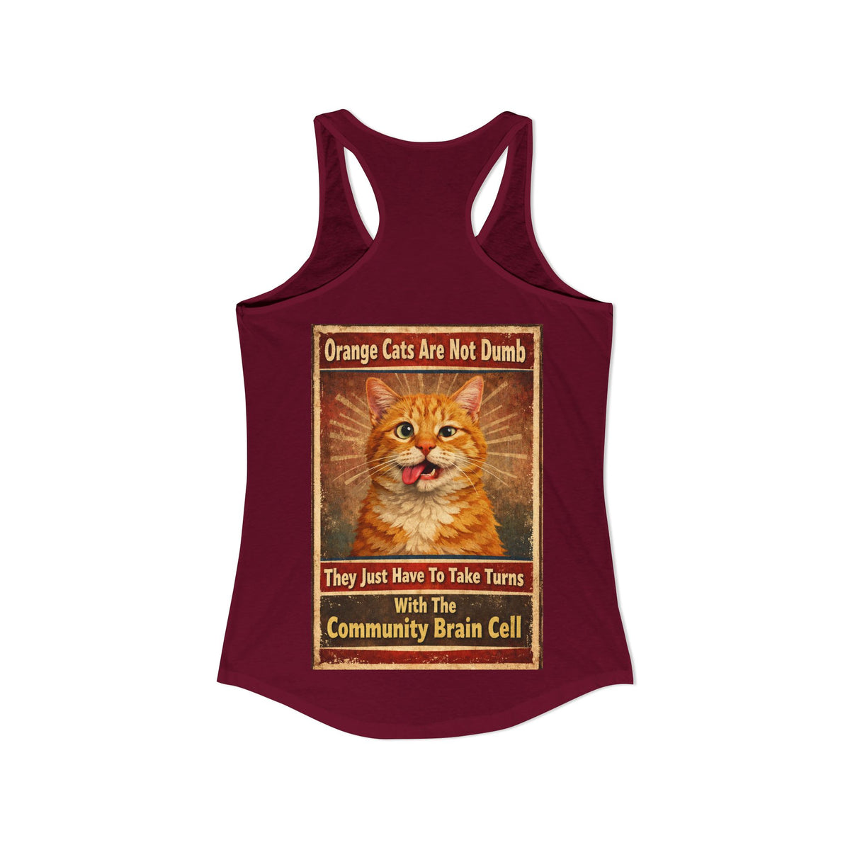 Community Brain Cell Women's Racerback Tank