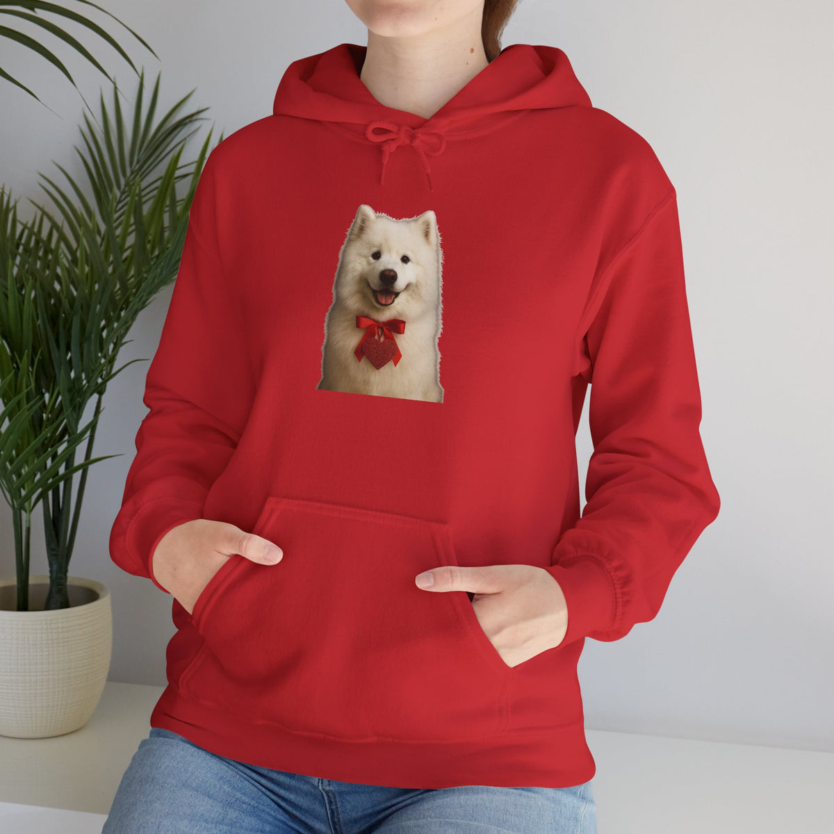Cupid's Companion Samoyed Unisex Hoodie