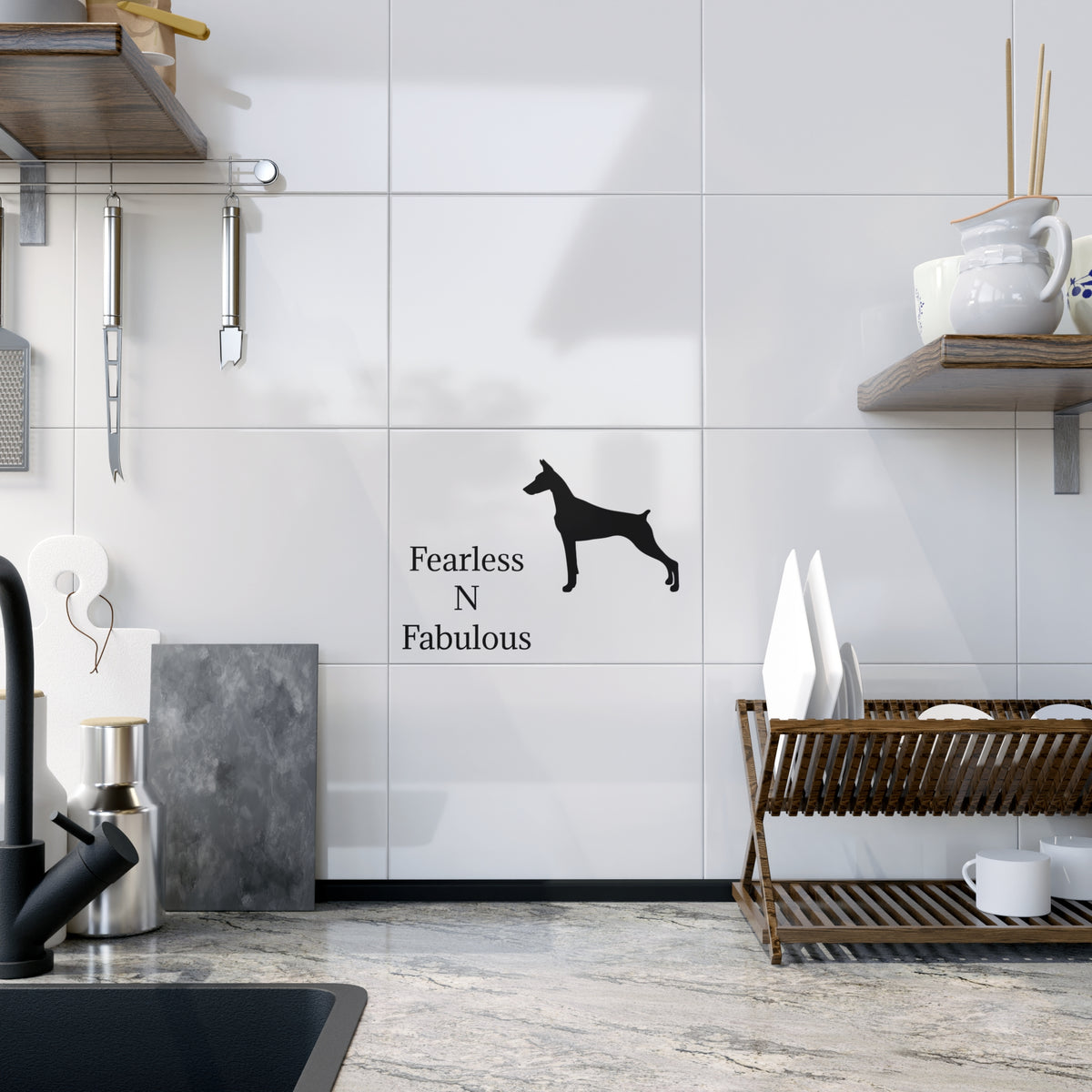 Fearless N Fabulous Ceramic Photo Tile