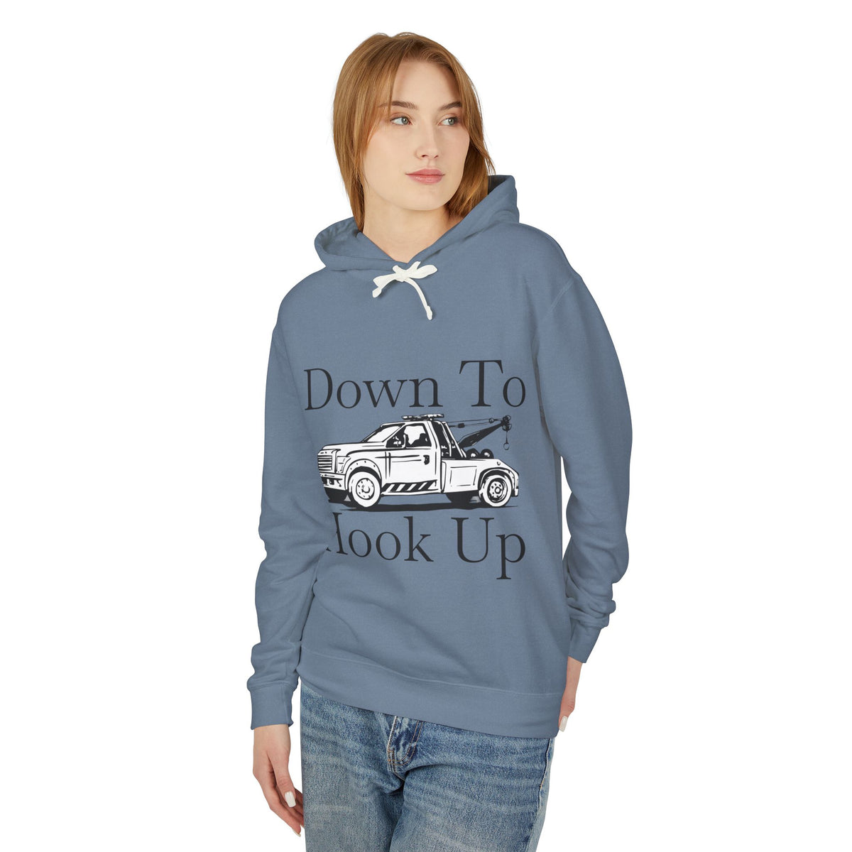 Down To Hook Up Unisex Lightweight Hoodie