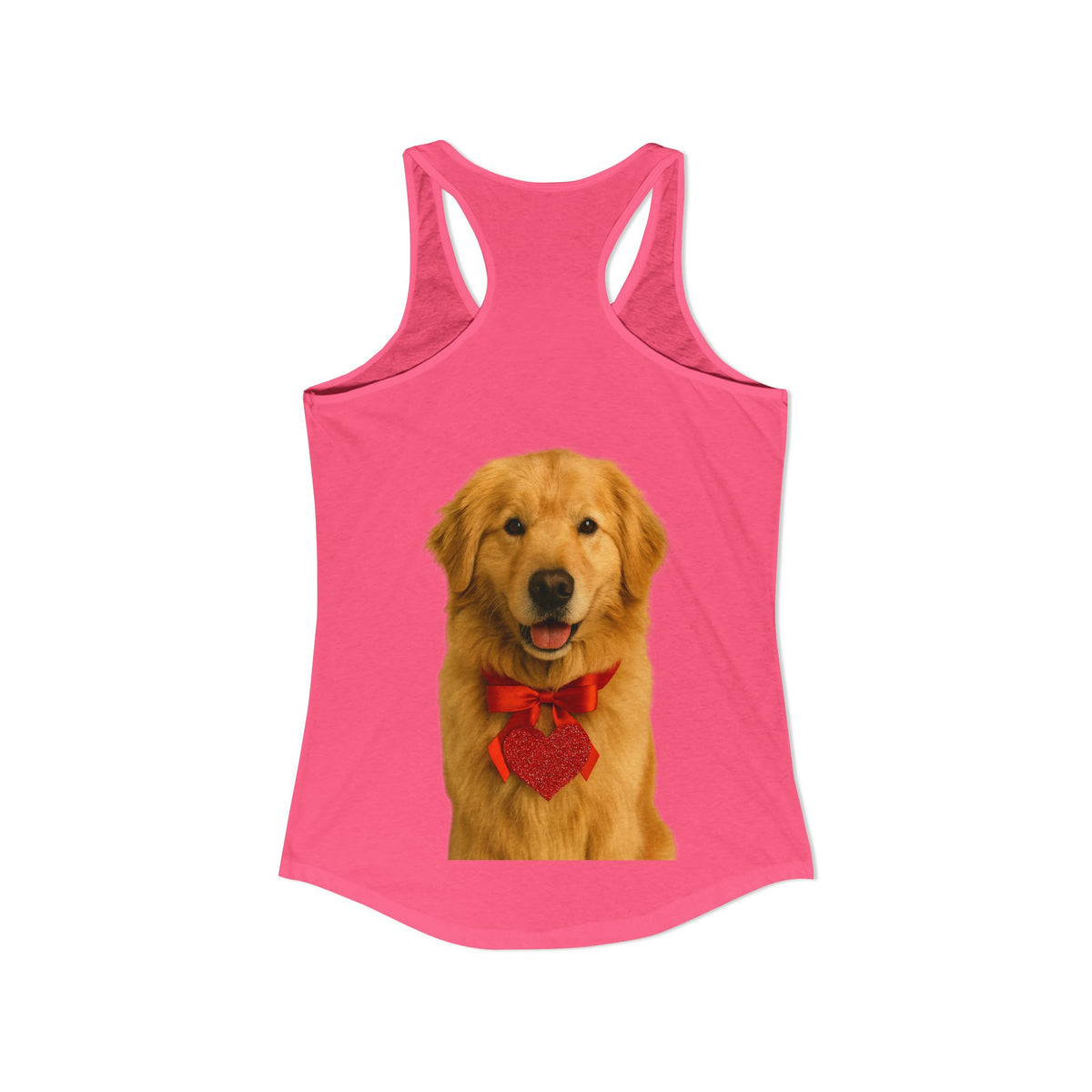 Cupid's Companion Golden Women's Racerback Tank
