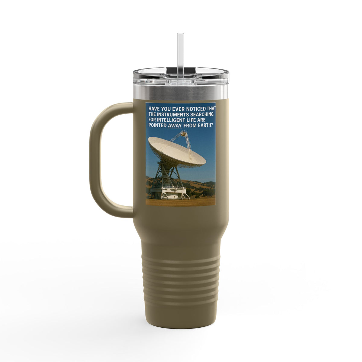 Intelligent Life Insulated Travel Mug