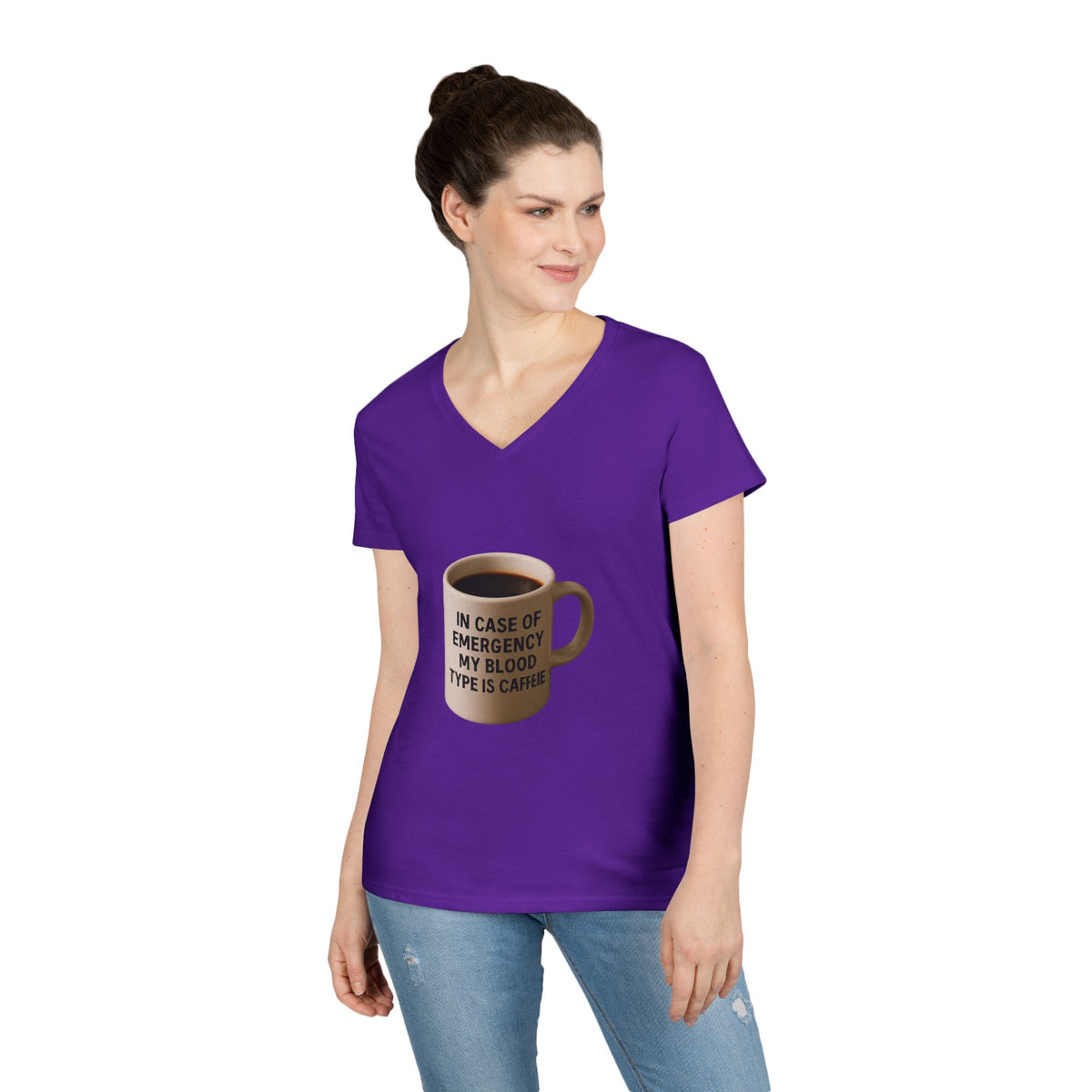 Blood Type Women's V-Neck Tee