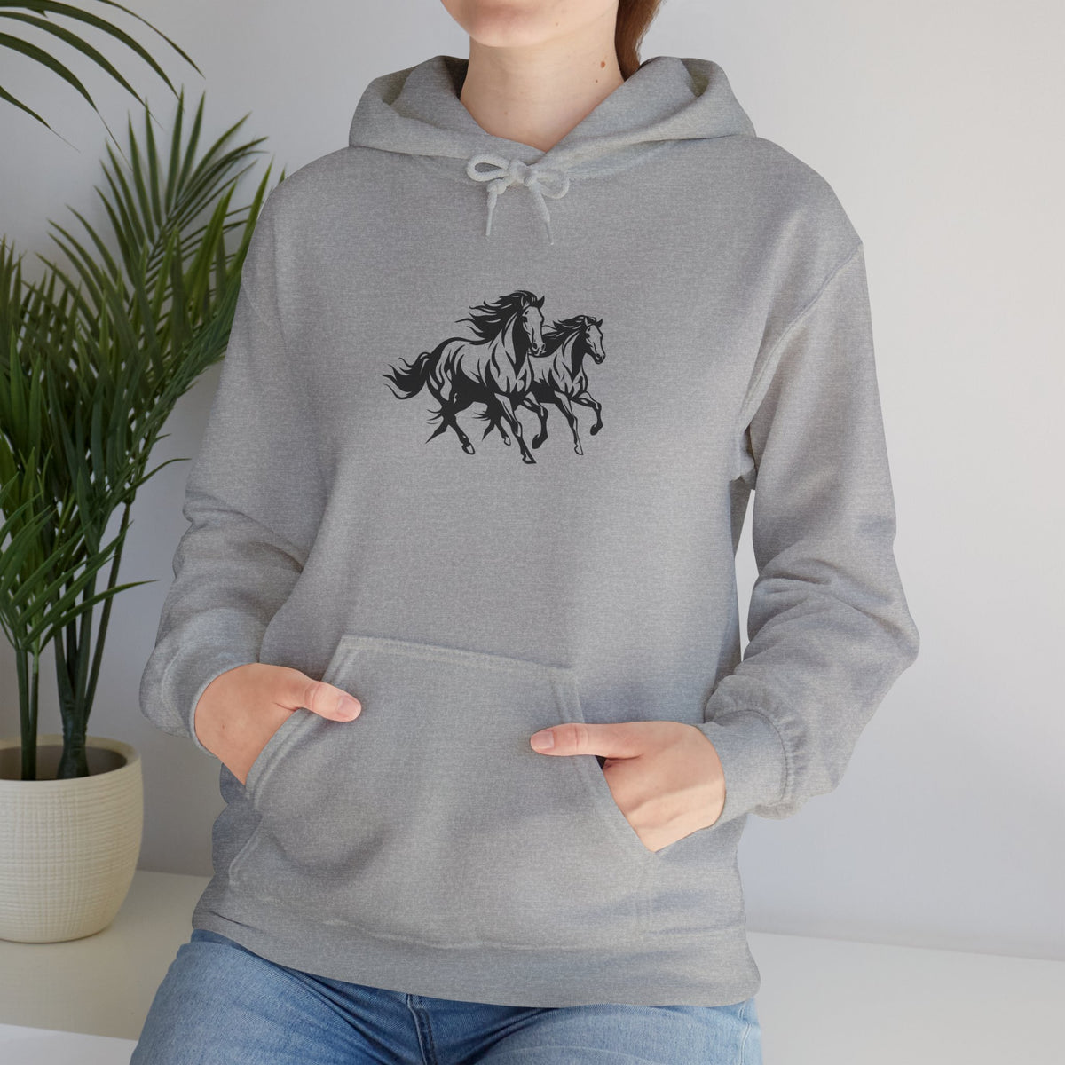 Horsin' Around Unisex Hoodie