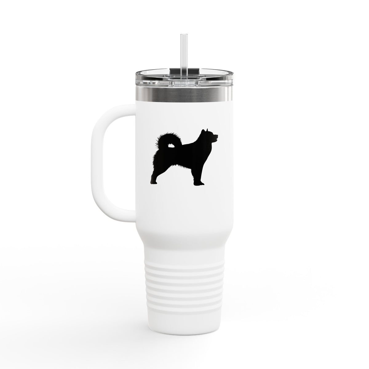 Malamute Silhouette Insulated Travel Mug