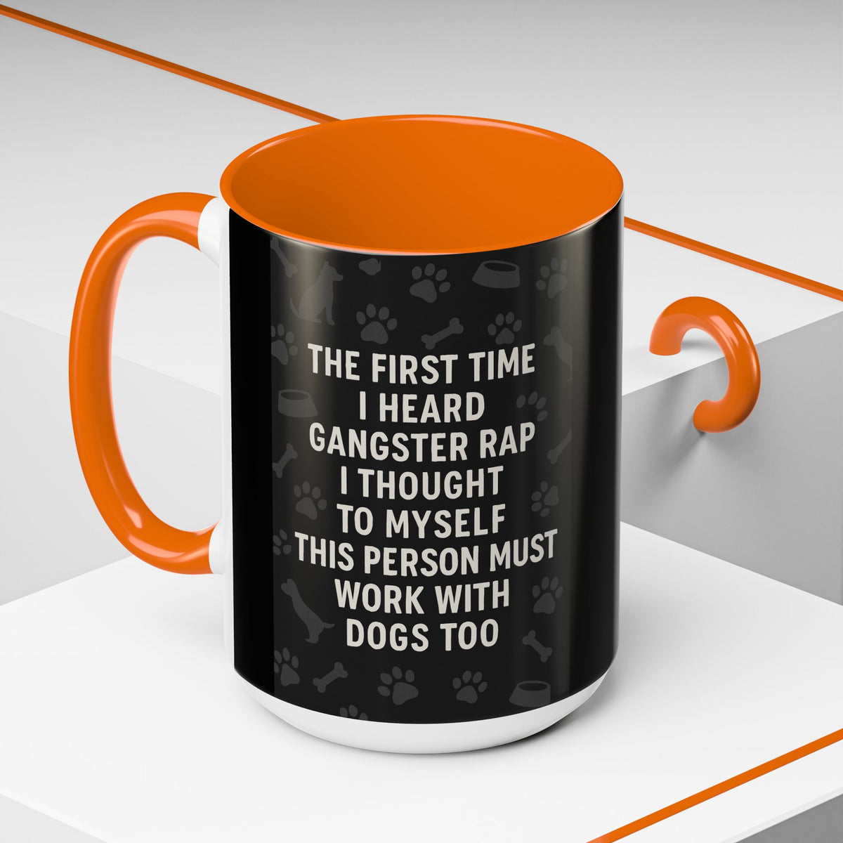 Gangster Rap 2-Tone Coffee Mug