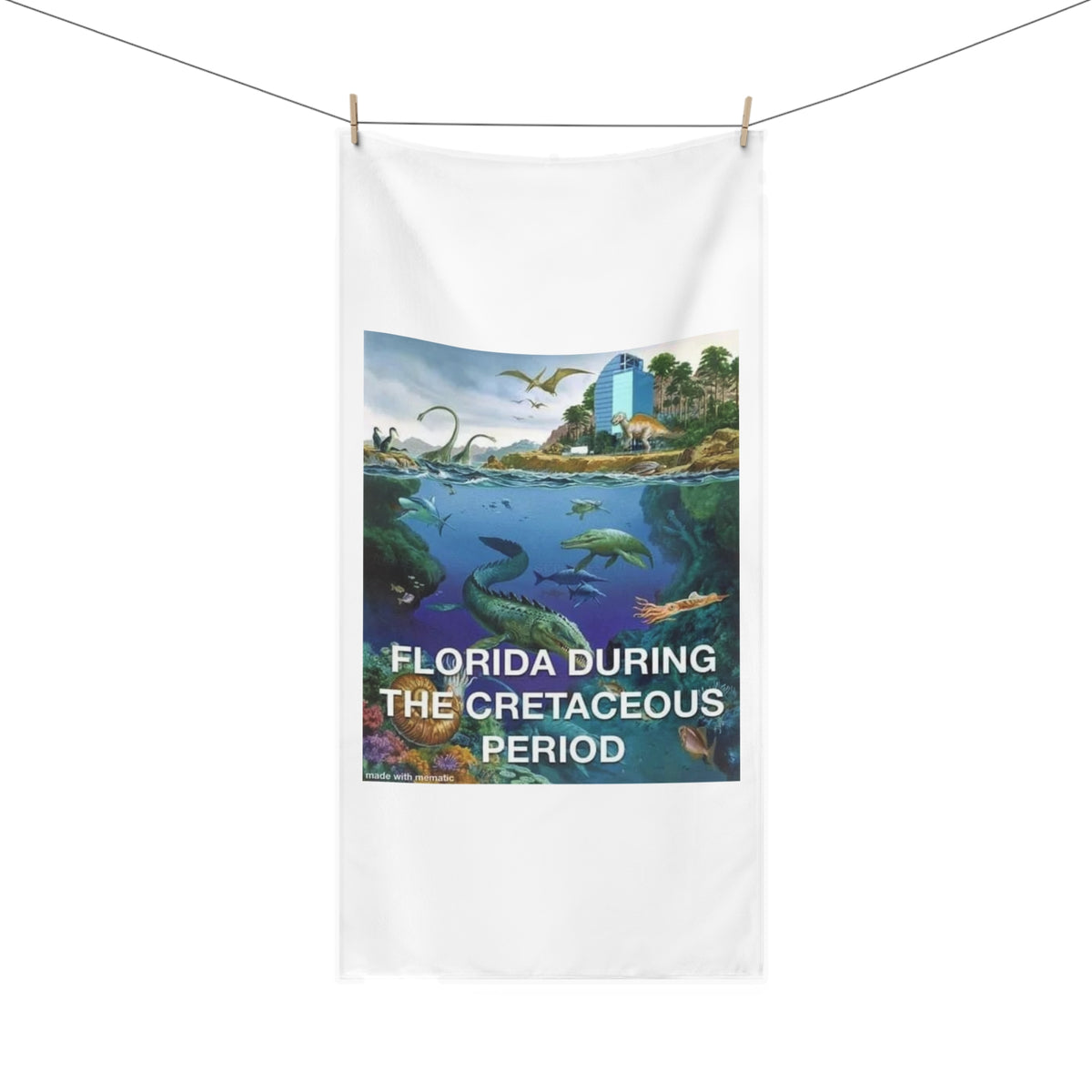 I-4 Eyesore Mink-Cotton Beach Towel