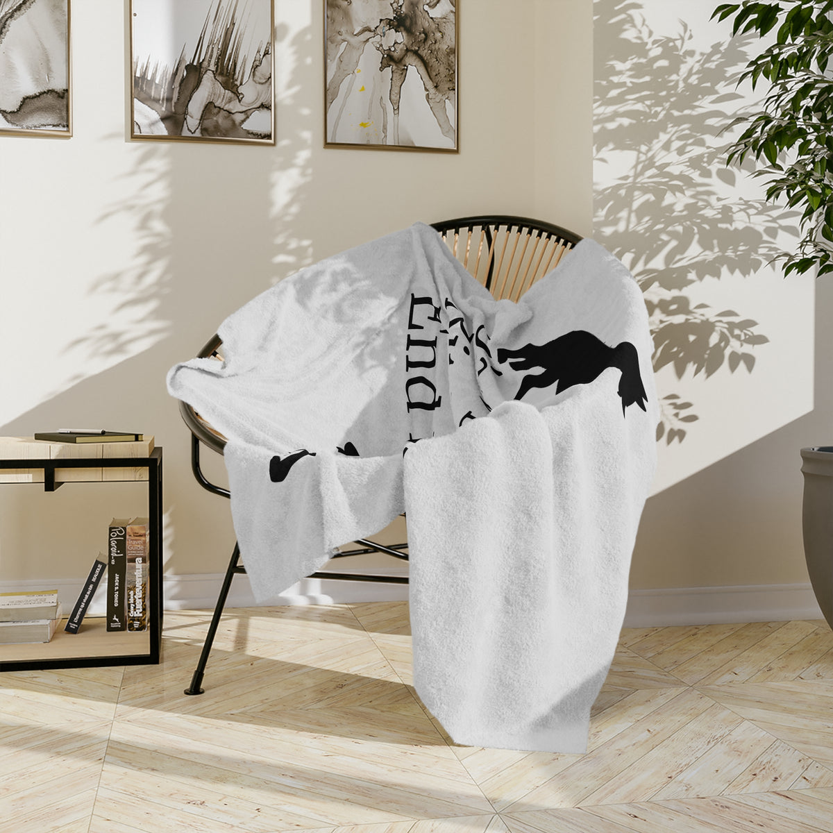 Bad Guy Velveteen Microfiber Blanket