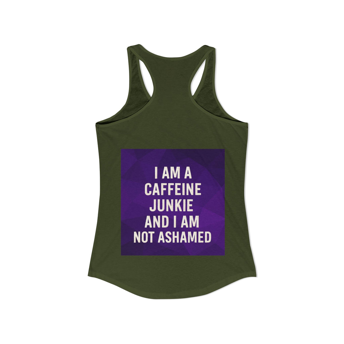 Caffeine Junkie Women's Racerback Tank